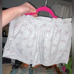 White women’s shorts, size medium